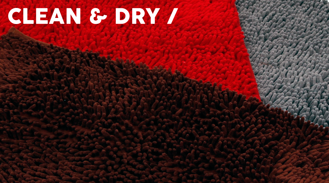 Clean & Dry Banner